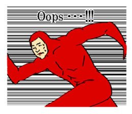 Mr.Oops men. (English Version.) sticker #8167784