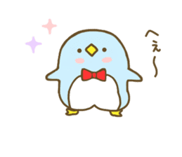 A bow tie Penguin 2 sticker #8167804