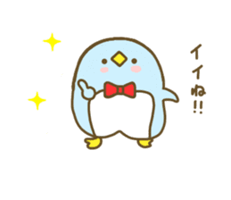A bow tie Penguin 2 sticker #8167812