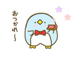 A bow tie Penguin 2 sticker #8167828