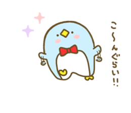A bow tie Penguin 2 sticker #8167835
