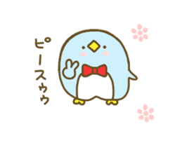 A bow tie Penguin 2 sticker #8167839