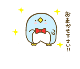 A bow tie Penguin 2 sticker #8167841