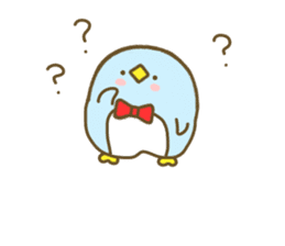 A bow tie Penguin 2 sticker #8167842