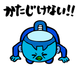 Samurai Kappa Tenshinsho by MAMES sticker #8168399