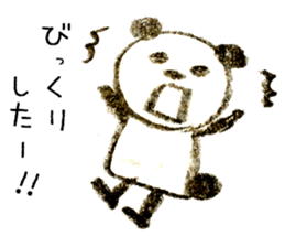sloppy panda[Words frequently used] sticker #8168653