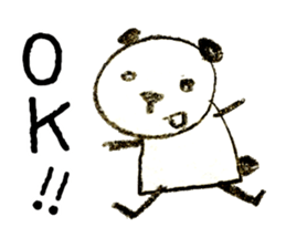 sloppy panda[Words frequently used] sticker #8168672