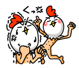 Chicken's skin 6 sticker #8169152