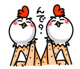 Chicken's skin 6 sticker #8169154