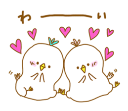 Happy Bird.Happy family. sticker #8169338