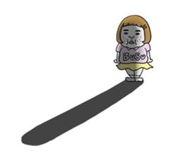 Ugly but charming woman2 sticker #8169893