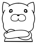 dog dog! dog!! sticker #8170411