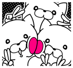 dog dog! dog!! sticker #8170424