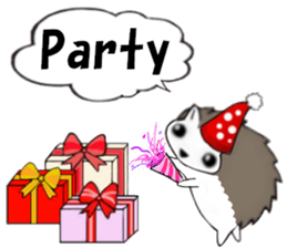 So Cute! Lovely Harilyn Hedgehog II sticker #8170484