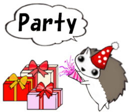 So Cute! Lovely Harilyn Hedgehog II sticker #8170484