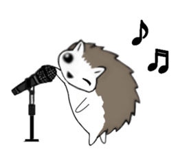 So Cute! Lovely Harilyn Hedgehog II sticker #8170487