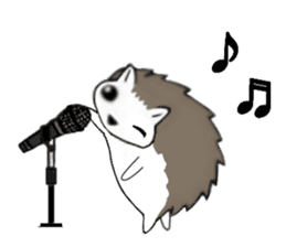 So Cute! Lovely Harilyn Hedgehog II sticker #8170487