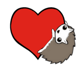 So Cute! Lovely Harilyn Hedgehog II sticker #8170488