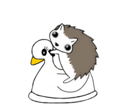 So Cute! Lovely Harilyn Hedgehog II sticker #8170500