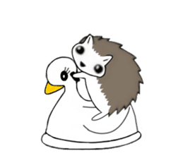 So Cute! Lovely Harilyn Hedgehog II sticker #8170500