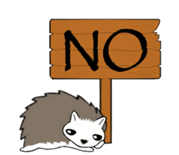 So Cute! Lovely Harilyn Hedgehog II sticker #8170510