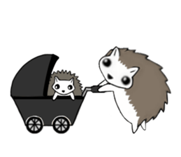 So Cute! Lovely Harilyn Hedgehog II sticker #8170513