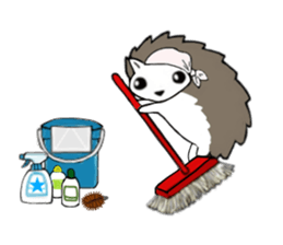 So Cute! Lovely Harilyn Hedgehog II sticker #8170522