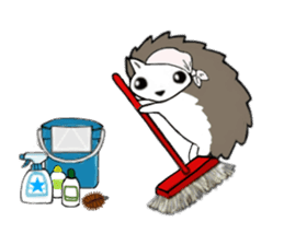 So Cute! Lovely Harilyn Hedgehog II sticker #8170522