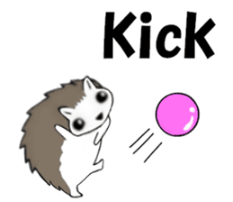 So Cute! Lovely Harilyn Hedgehog II sticker #8170523