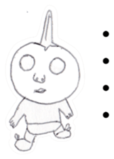 Guy that was wearing briefs - tiny sticker #8170609