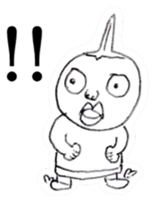 Guy that was wearing briefs - tiny sticker #8170640