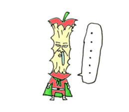 apple- man sticker #8170943