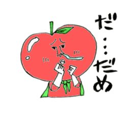 apple- man sticker #8170955
