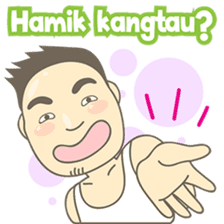 Aseng from Medan version 3 (in Hokkien) sticker #8171210