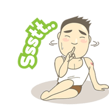 Aseng from Medan version 3 (in Hokkien) sticker #8171226