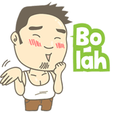 Aseng from Medan version 3 (in Hokkien) sticker #8171227