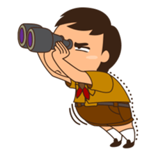 Boy Scout Bob sticker #8171291