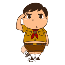 Boy Scout Bob sticker #8171294