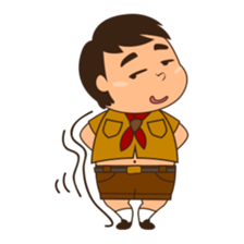 Boy Scout Bob sticker #8171300