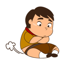 Boy Scout Bob sticker #8171302