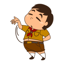 Boy Scout Bob sticker #8171316