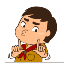 Boy Scout Bob sticker #8171320