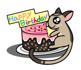 I love sugar gliders sticker #8171361