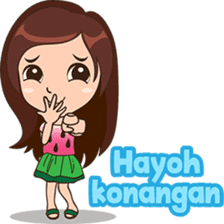 Semarang Girl sticker #8171699