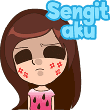 Semarang Girl sticker #8171703
