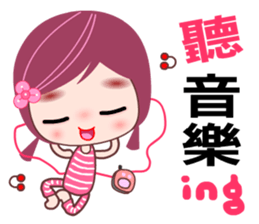 Miss ING sticker #8172053