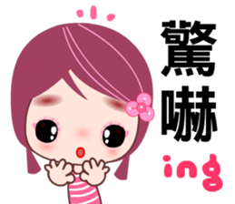 Miss ING sticker #8172061