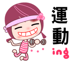 Miss ING sticker #8172076