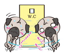 pugchii 3 -Pugchii's dreamland sticker #8172201