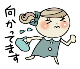 Busy girl sticker #8172253